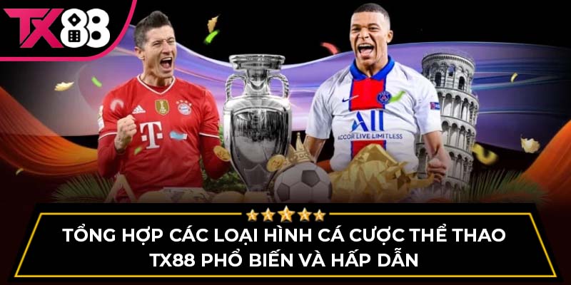 Tổng hợp các loại hình cá cược thể thao tại TX88 phổ biến và hấp dẫn